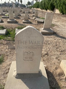 BAGHDAD (NORTH GATE) WAR CEMETERY - ZUKOWSKI, P